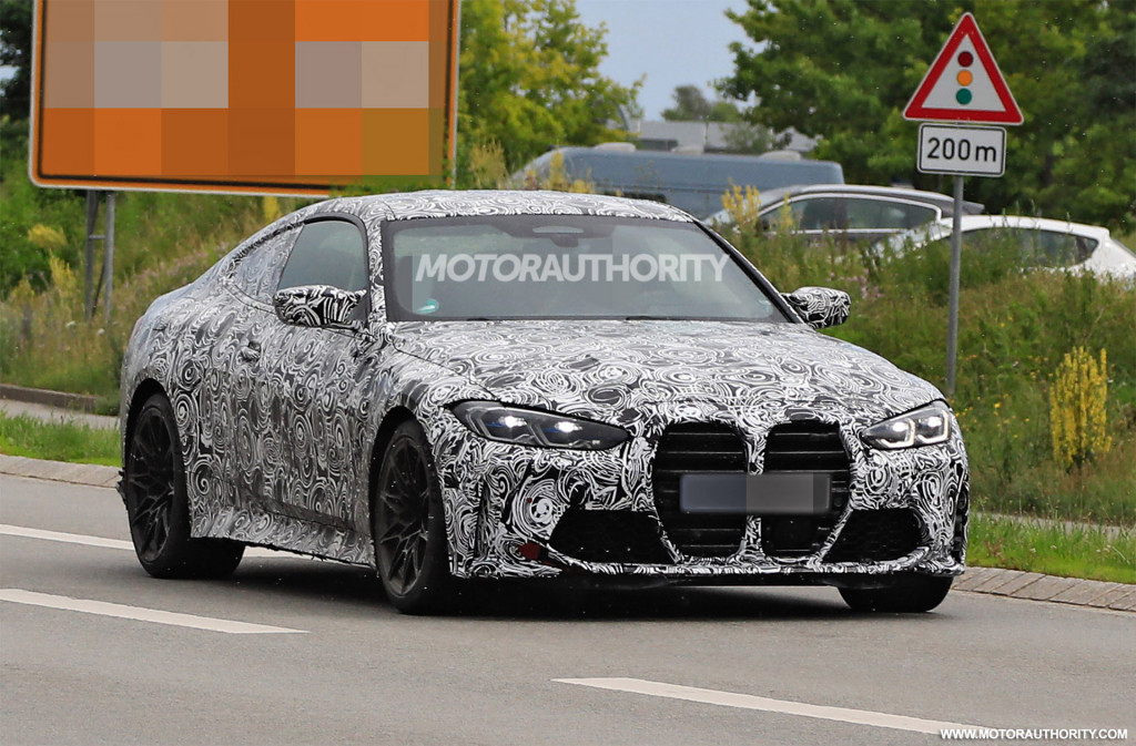 2021 BMW M4 spy shots - Photo credit: S. Baldauf/SB-Medien
