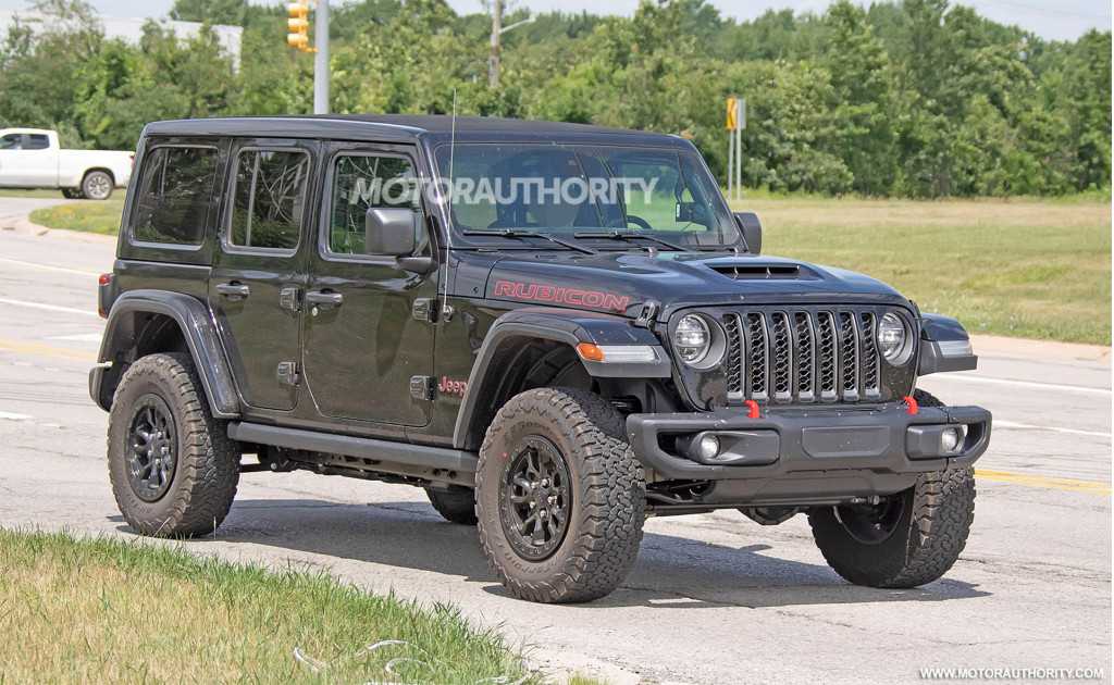 2021 Jeep Wrangler Rubicon 392 spy shots - Photo credit: S. Baldauf/SB-Medien