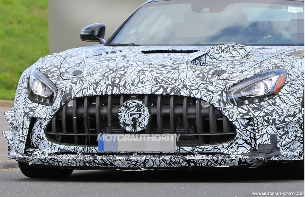 2021 Mercedes-AMG GT Black Series spy shots - Photo credit: S. Baldauf/SB-Medien