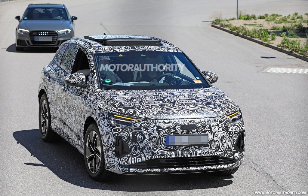 2022 Audi Q4 E-Tron spy shots - Photo credit: S. Baldauf/SB-Medien