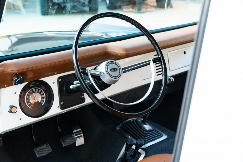 Jay Leno's 1968 Ford Bronco restored by LGE-CTS Motorsports