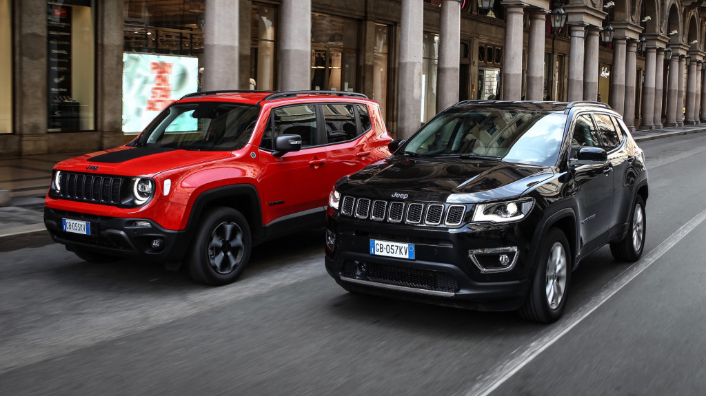 Jeep Renegade 4xe and Compass 4xe plug-in hybrids