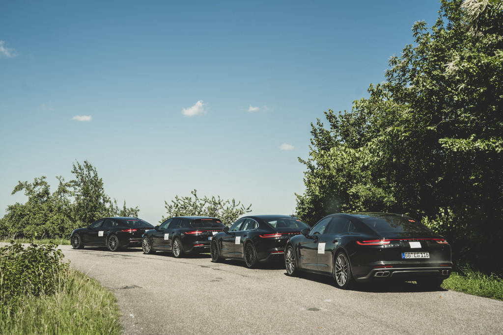 2021 Porsche Panamera prototype drive