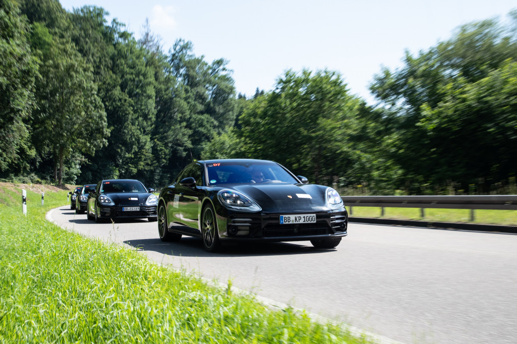 2021 Porsche Panamera Turbo S prototype