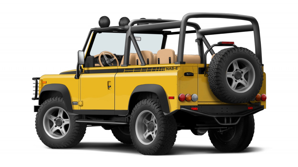 Twisted NAS-E electric Land Rover Defender