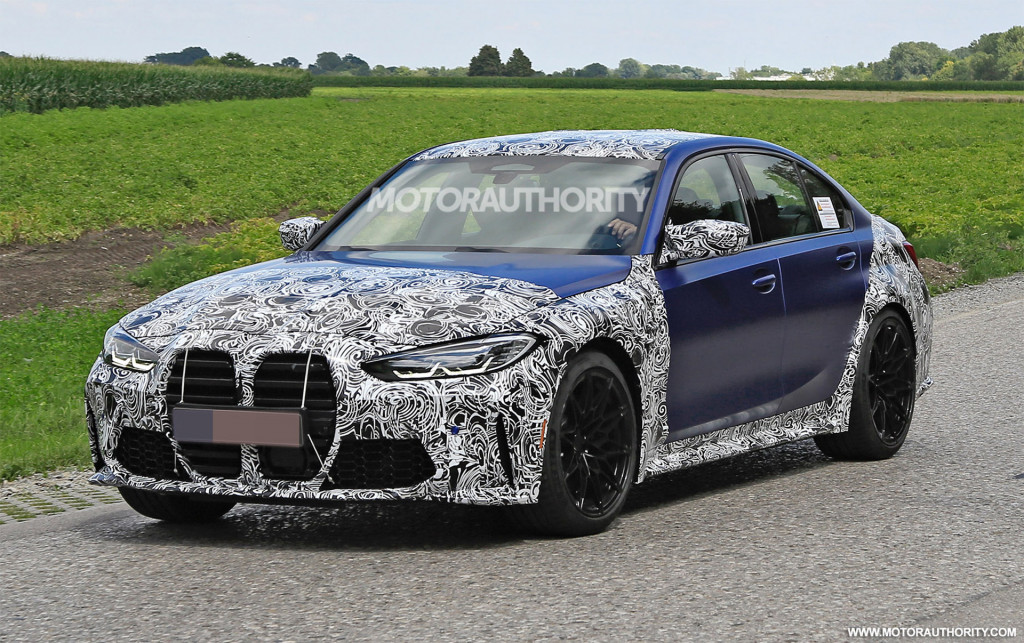 2021 BMW M3 spy shots - Photo credit: S. Baldauf/SB-Medien