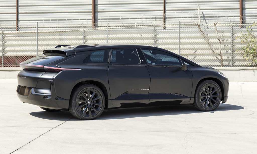Faraday Future FF91 prototype - Photo credit: Worldwide Auctioneers