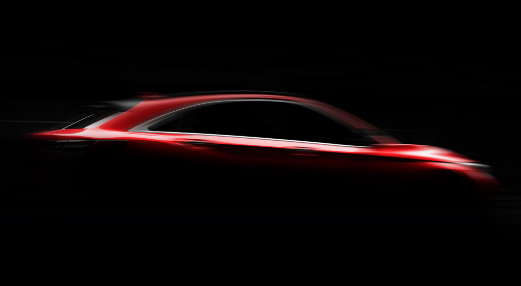 Teaser for 2022 Infiniti QX55 debuting November 11, 2020
