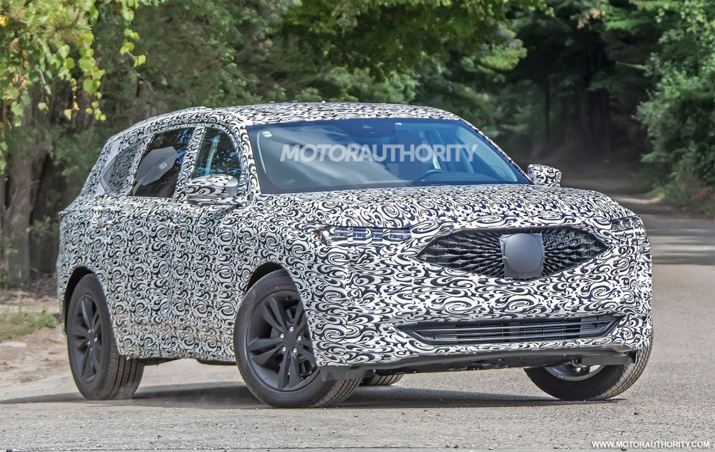 2021 Acura MDX spy shots - Photo credit: S. Baldauf/SB-Medien