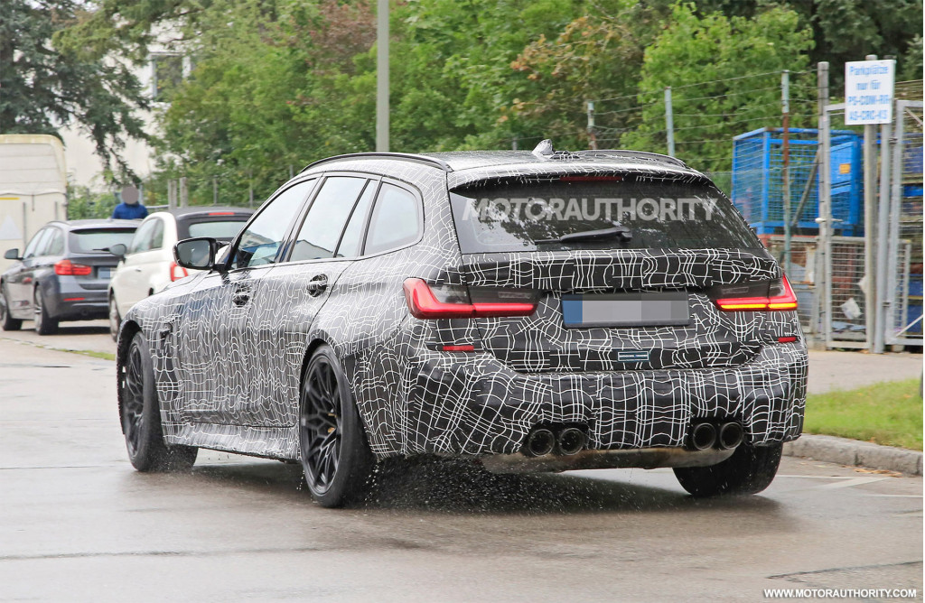2022 BMW M3 Touring spy shots - Photo credit: S. Baldauf/SB-Medien