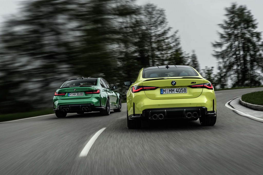 2021 BMW M3 and M4