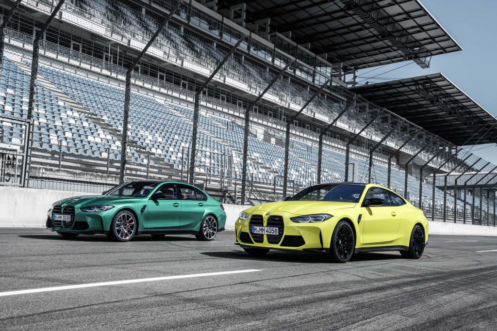2021 BMW M3 and M4