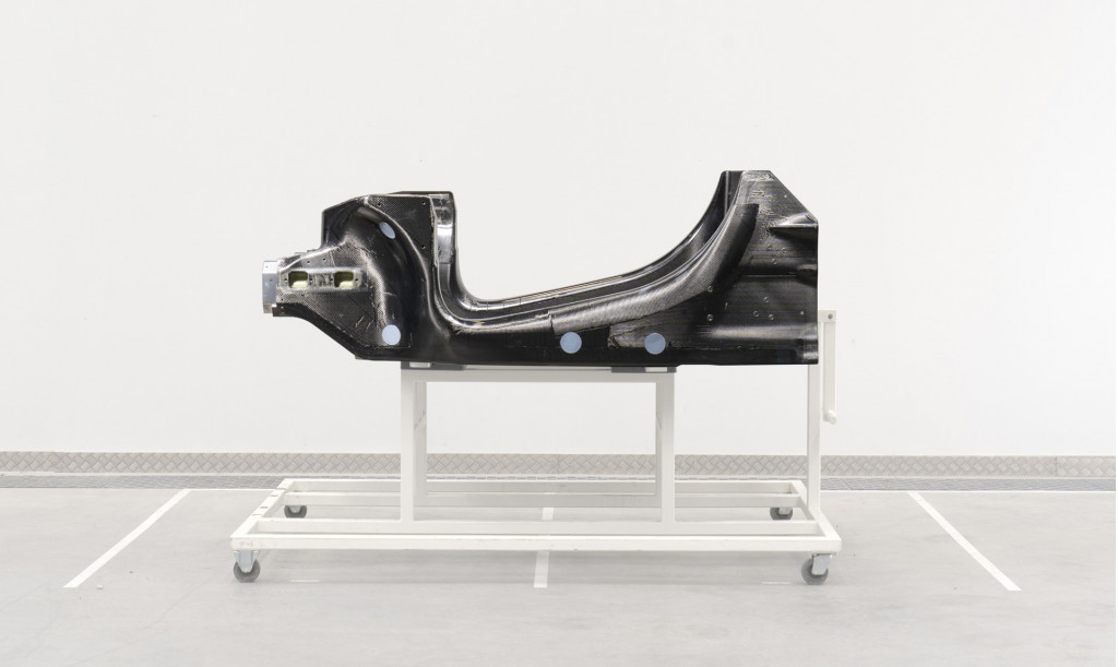 McLaren carbon-fiber tub