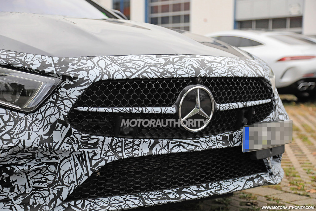 2023 Mercedes-AMG CLS53 facelift spy shots - Photo credit: S. Baldauf/SB-Medien