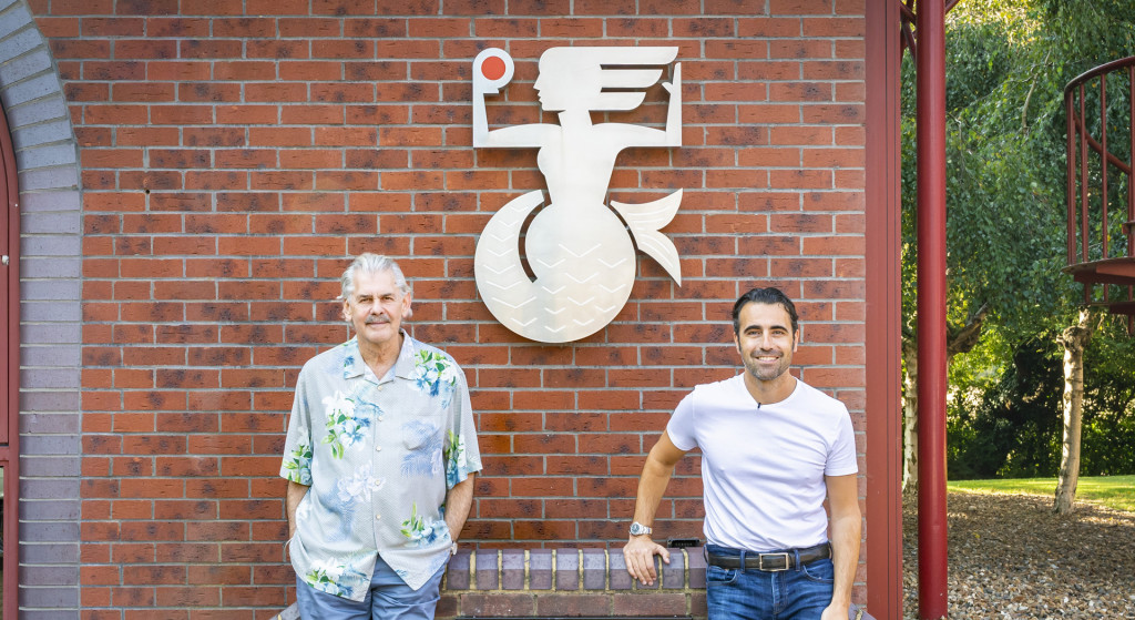 Gordon Murray (left) and Dario Franchitti