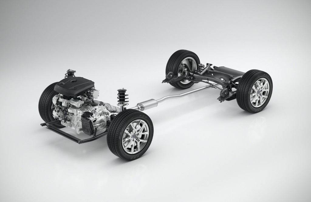 Volvo CMA modular compact car platform
