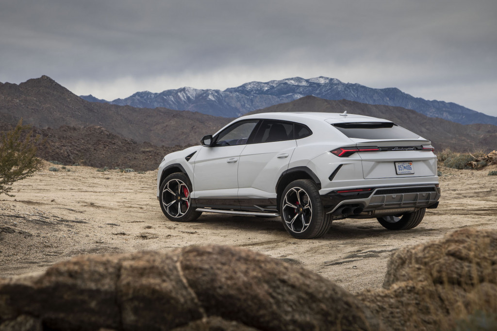 2019 Lamborghini Urus, Palm Springs media drive, December, 2018