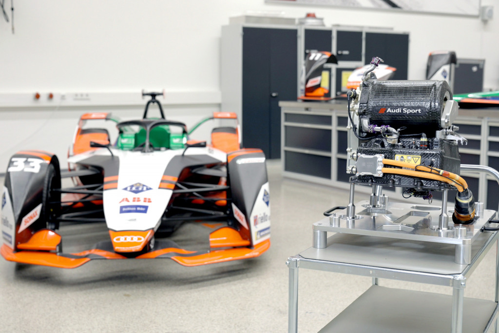 2020/2021 Audi E-Tron FE07 Formula E race car