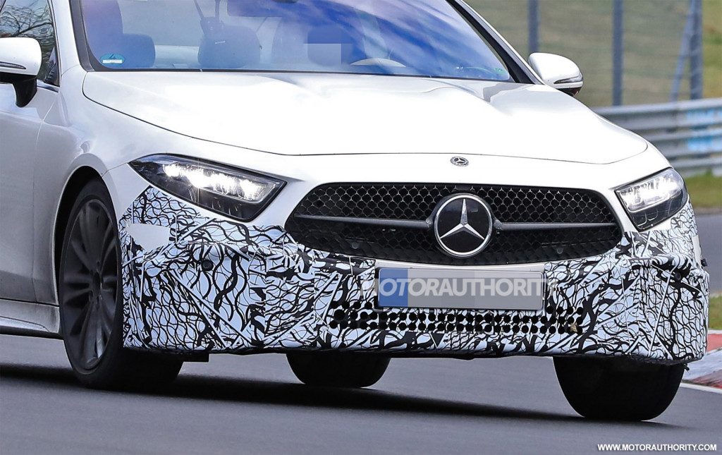 2022 Mercedes-Benz CLS facelift spy shots - Photo credit: S. Baldauf/SB-Medien