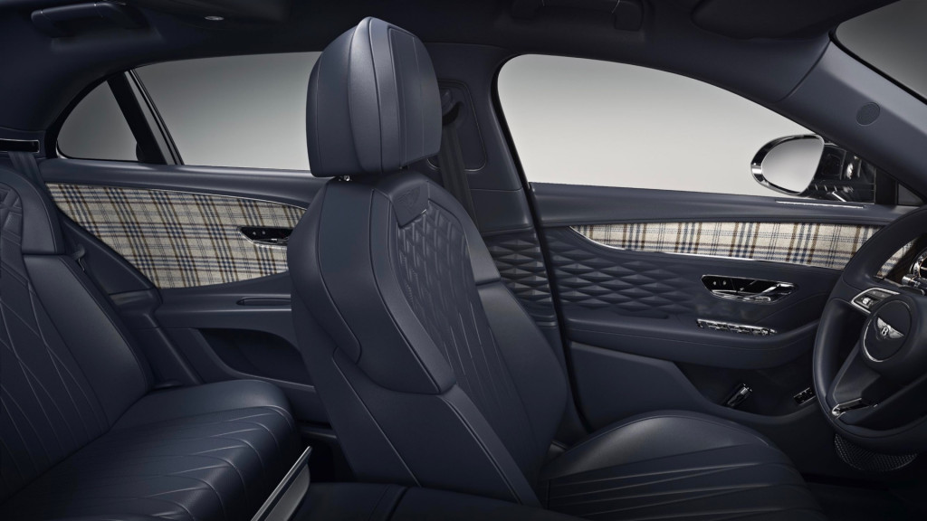 Bentley tweed interior