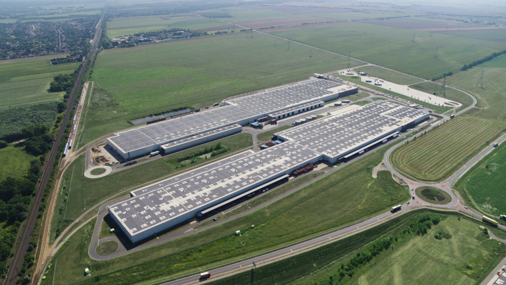 Rooftop solar in Gyor, Hungary - Audi plant