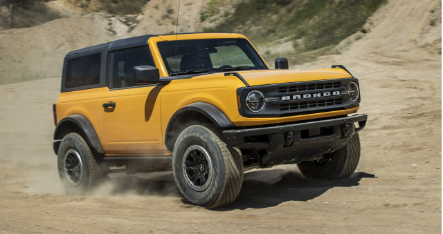 2021 Ford Bronco two-door first ride