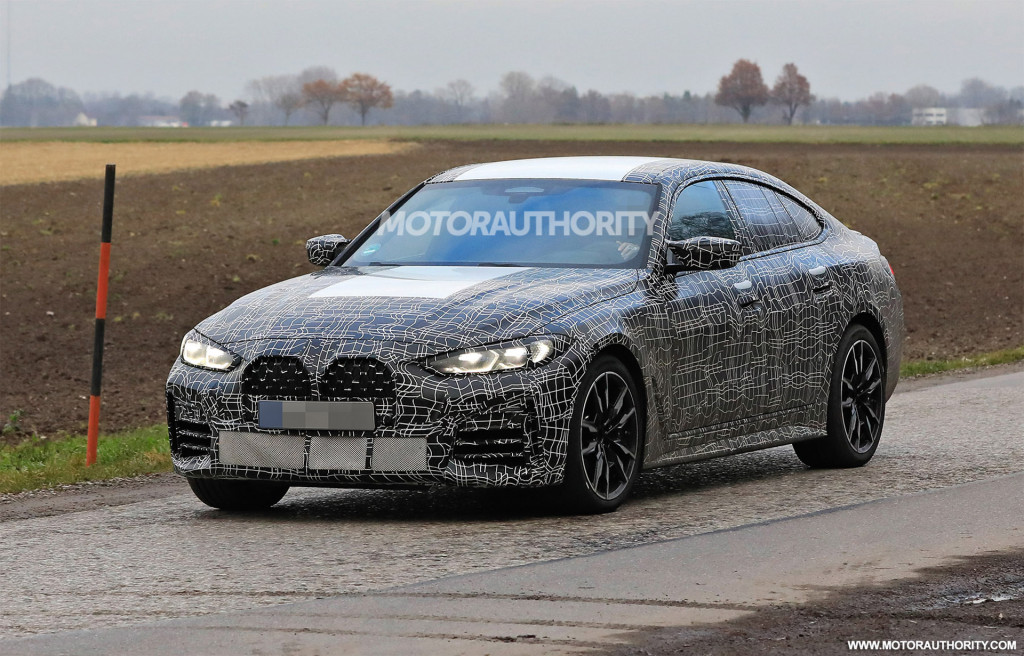 2022 BMW 4-Series Gran Coupe spy shots - Photo credit: S. Baldauf/SB-Medien