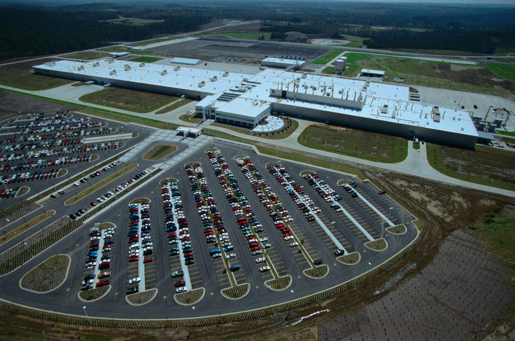 Daimler factory in Tuscaloosa, Alabama