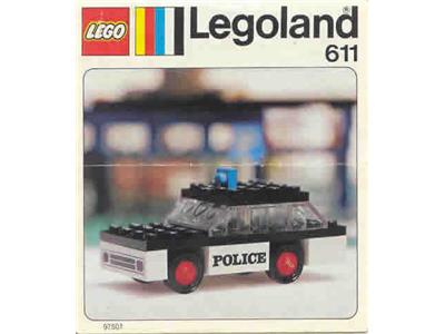 Lego 1973 police car Lego 1973 police car