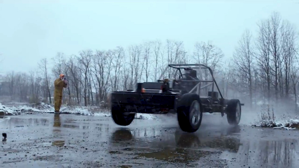 Lordstown Motors CEO Steve Burns driving Endurance 