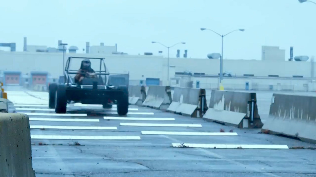 Lordstown Motors CEO Steve Burns driving Endurance 