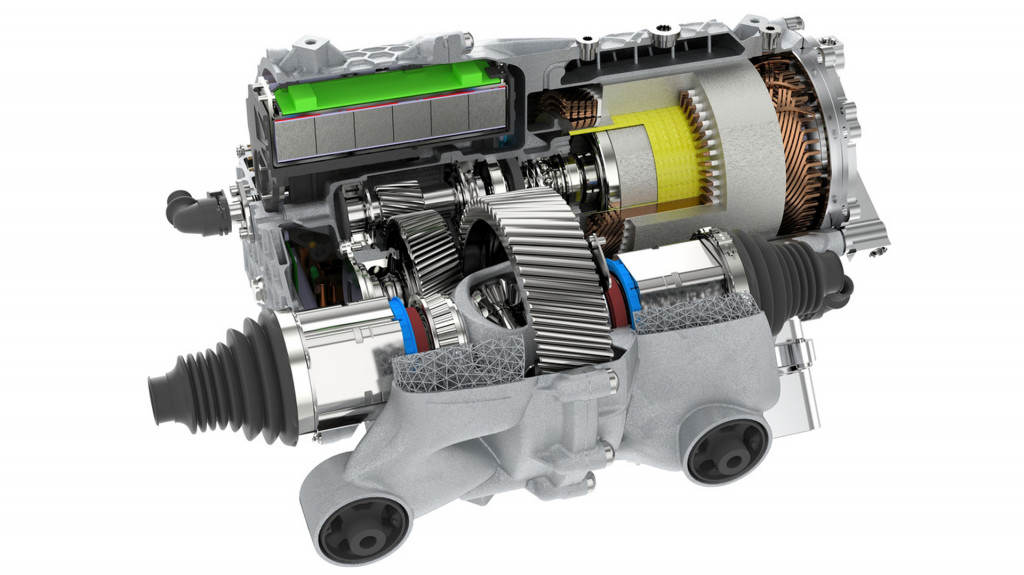 Porsche's 3D-printed electric drive housing prototype