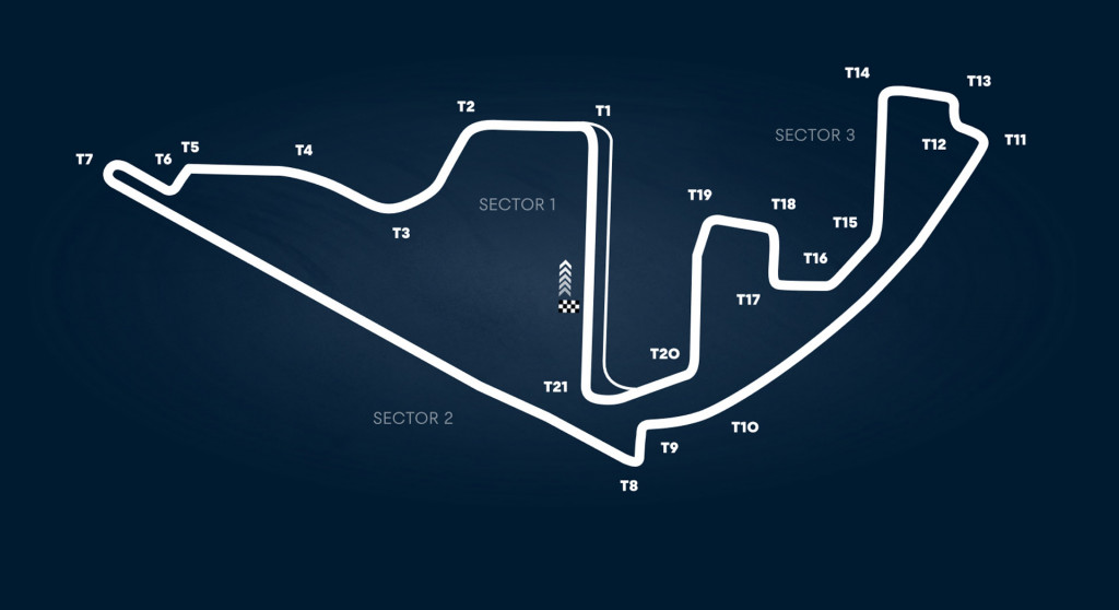 Yas Marina Circuit, home of the Formula One Abu Dhabi Grand Prix