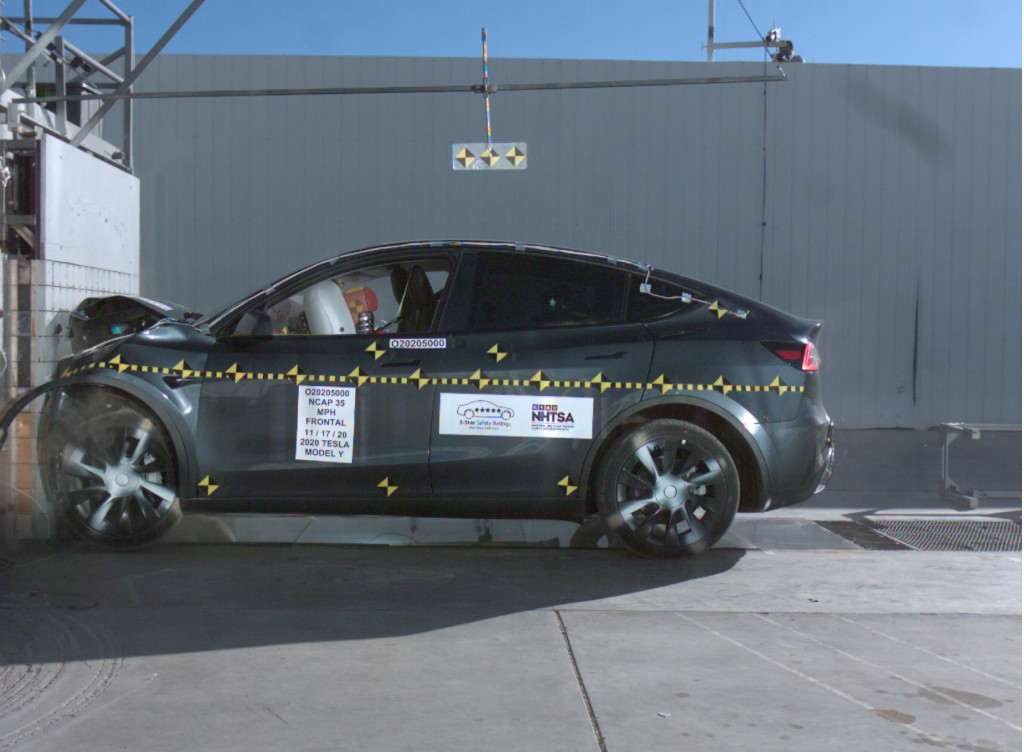 2021 Tesla Model Y - U.S. NCAP crash-testing