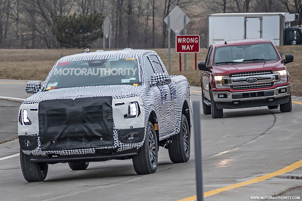 2022 Ford Ranger spy shots - Photo credit: S. Baldauf/SB-Medien 2022 Ford Ranger spy shots - Photo credit: S. Baldauf/SB-Medien