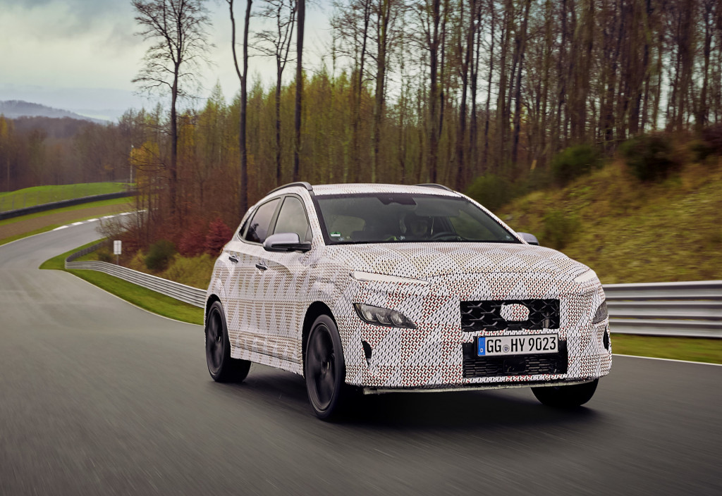 2022 Hyundai Kona N prototype 2022 Hyundai Kona N prototype