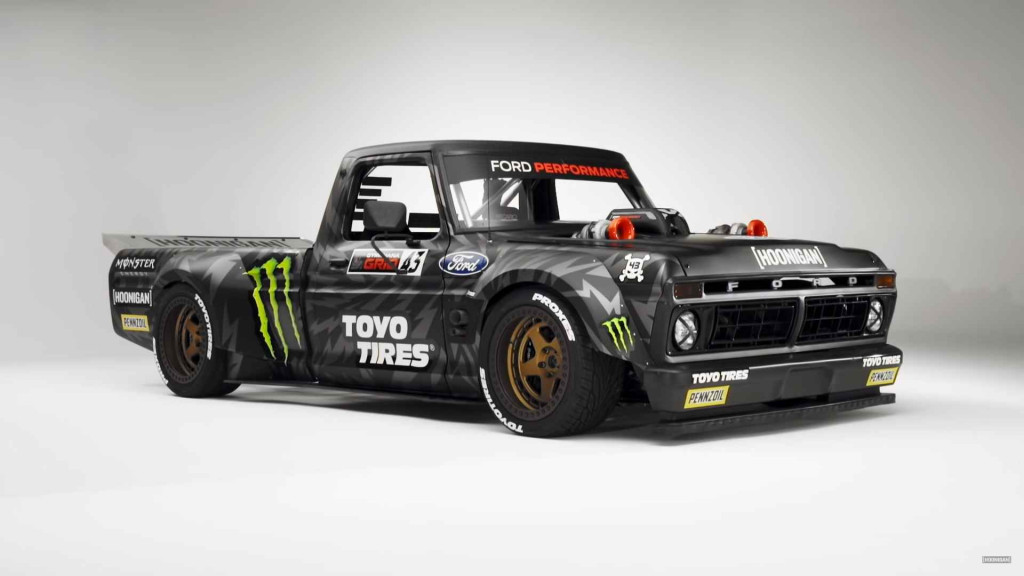 Ken Block’s “Gymkhana 10” 1977 Ford F-150 Hoonitruck