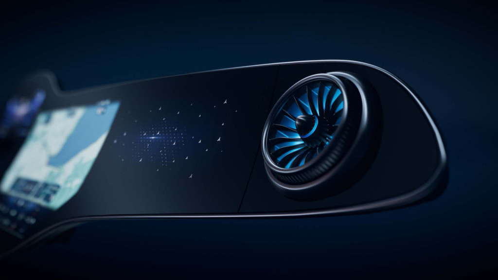 MBUX Hyperscreen from Mercedes-Benz EQS