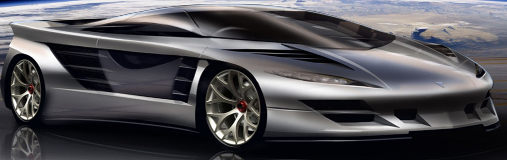 Vector WX8 supercar rendering Vector WX8 supercar rendering