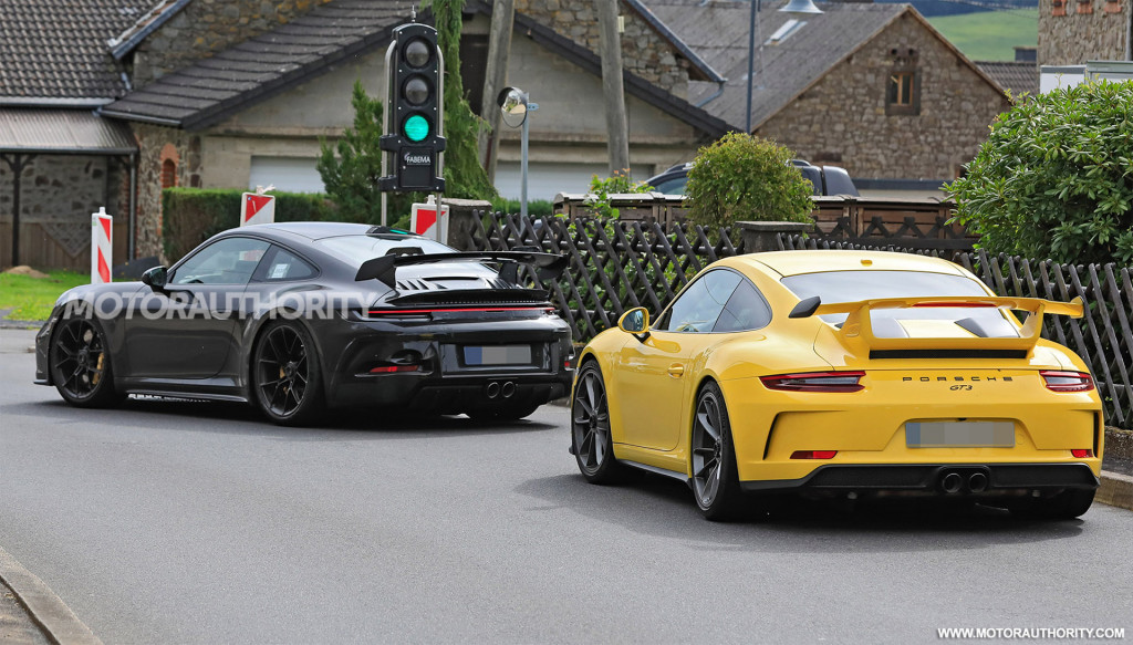 2021 Porsche 911 GT3 spy shots - Photo credit: S. Baldauf/SB-Medien
