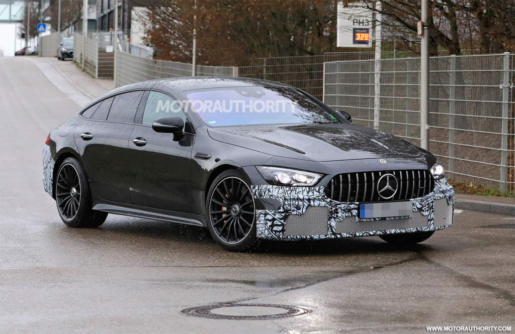 2022 Mercedes-Benz AMG GT 73e 4-Door Coupe spy shots - Photo credit: S. Baldauf/SB-Medien