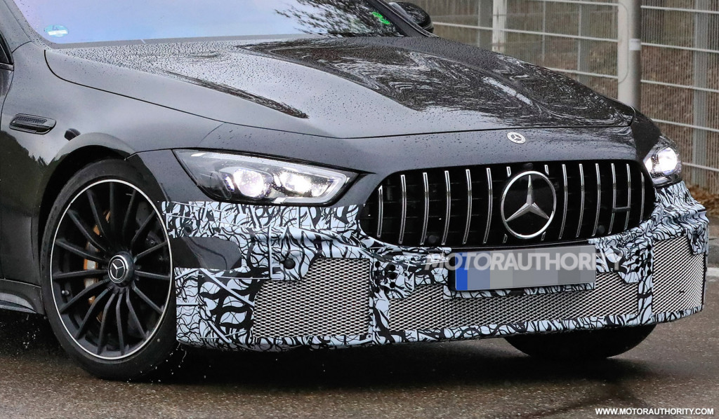 2022 Mercedes-Benz AMG GT 73e 4-Door Coupe spy shots - Photo credit: S. Baldauf/SB-Medien