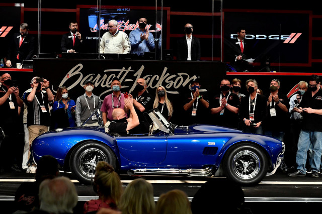 1966 Shelby Cobra 427 Super Snake (chassis no. CSX3015) once owned by Carroll Shelby