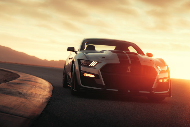 2020 Ford Mustang Shelby GT500 media drive, Las Vegas, October, 2019