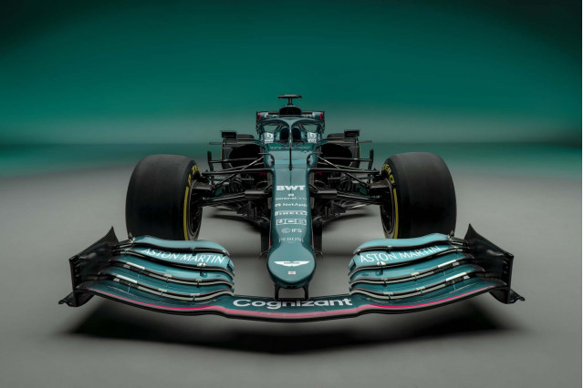 2021 Aston Martin AMR21 Formula One race car