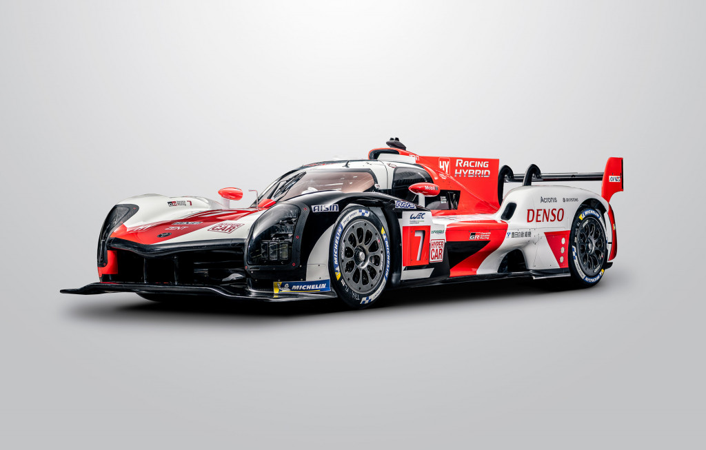 2021 Toyota GR010 Hybrid Le Mans Hypercar race car