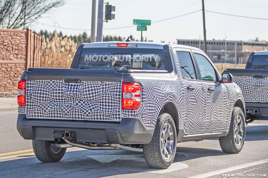 2022 Ford Maverick spy shots - Photo credit: S. Baldauf/SB-Medien
