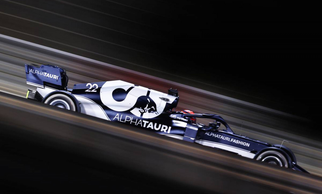 AlphaTauri's Yuki Tsunoda at the 2021 Formula One Bahrain Grand Prix