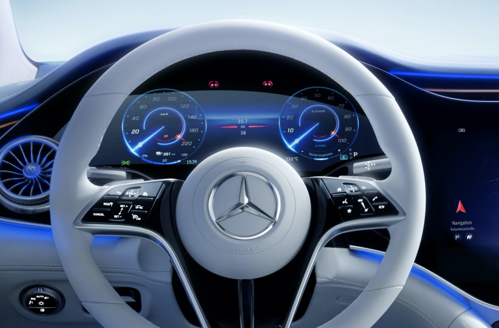 Mercedes-Benz EQS interior