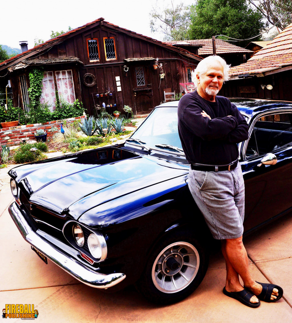 Reunited: Dow and his ’62 Corvair | Fireball photo